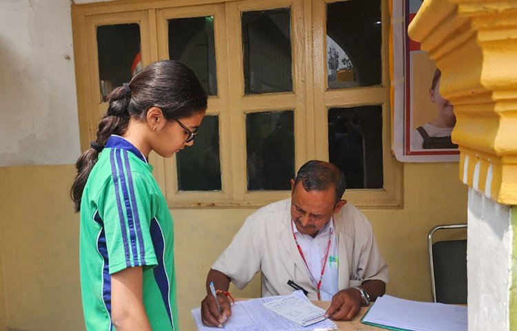 Eye Screening at Chotu Ram Public School by Lions Club Kohinoor